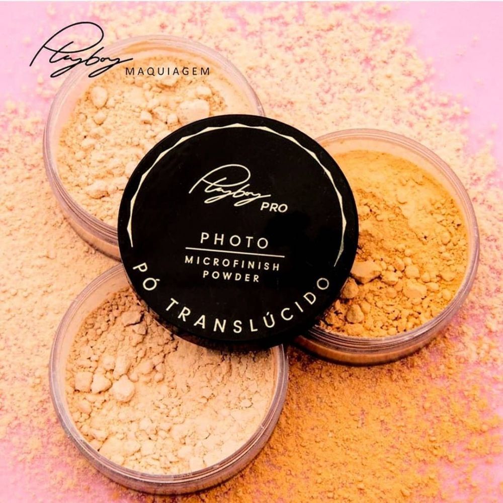 AC Cosmeticos - Pó translúcido Microfinish Powder Playboy